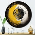 thumbnail image 3 of Designart "Yellow White Yin And Yang Balance and Harmony" Meditation Oversized Wall Clock, 3 of 5