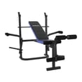thumbnail image 1 of Banco Multiposiciones KINGSPORT Banca Press Multifuncional Musculación Entrenamiento Fitness negro Grande, 1 of 7