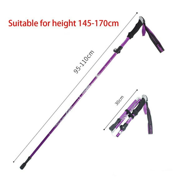 Trekking Poles, Hiking Sticks Collapsible Hiking Poles Walking Sticks for Seniors Balance Hiking Poles for Women Walking Sticks for Men Balance Walking Sticks for Hiking Poles