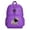 Purple, variant on - PD Moreno's Pug Puppy - Cute School Travel Backpack