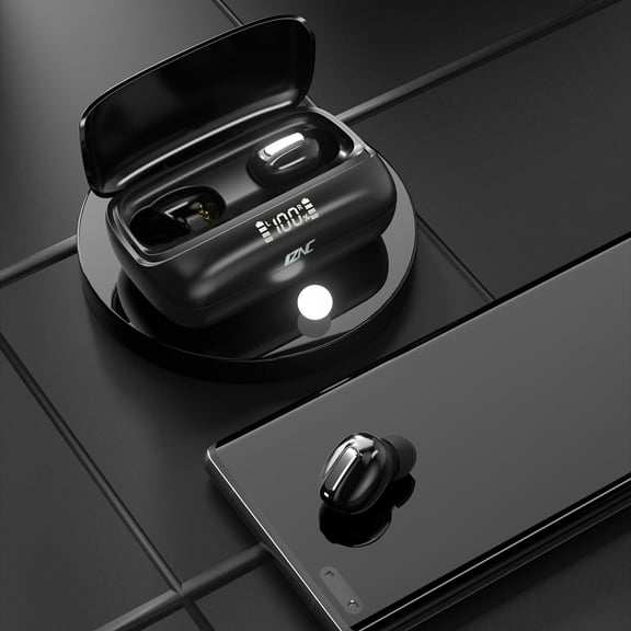 FYHALE Bluetooth Headphones with LED Digital Display Wireless Earbuds Bluetooth 5.0 Sports Earphones with Microphone for Calls