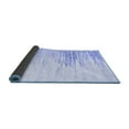 thumbnail image 2 of Ahgly Company Indoor Round Abstract Blue Contemporary Area Rugs, 4' Round, 2 of 4