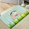 thumbnail image 4 of Ovzne Easter Bunny Holiday Decoration Floor Mat Entry Door Mat Home Entry Foot Mat On Clearance, 4 of 6