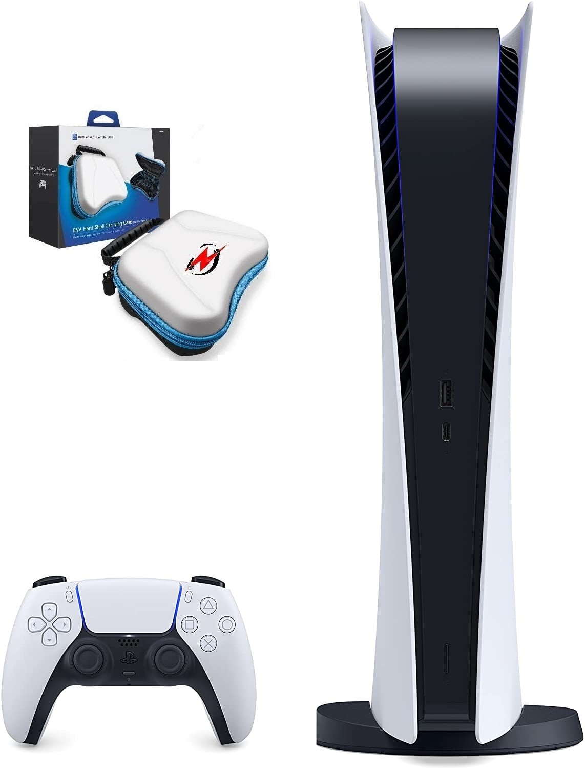 Sony PlayStation 5   PS5 Digital Edition Accessories Bundle