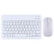 thumbnail image 4 of Para iPad Air 5 4 Pro 11 teclado y ratón inalámbricos Bluetooth ruso coreano hebreo español para Android IOS Windows Phone Tablet, 4 of 5