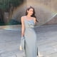 thumbnail image 5 of Vestido de verano 2023 con escote en V y tirantes finos para mujer, vestido de verano de color liso para mujer, vestido sexy sin mangas con escote en forma de corazón para fiesta de verano, 5 of 6