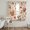 Red, Scarlet, Ivory, Walnut, variant on Thanksgiving Harvest Sheer Curtains 72 Inch Length 2 Panels Set, Fall Mushroom Maple Leaves Rustic Voile Window Treatment Rod Pocket Curtains Sheers Drapes for Bedroom/Living Room/Kitchen 52"x72"x2