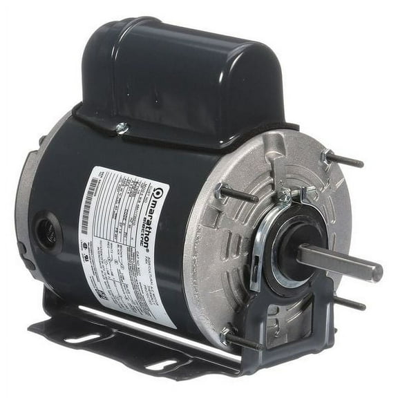 Leeson Motor,PSC,1/4 HP,1075 RPM,115/230 V 048A11T2021