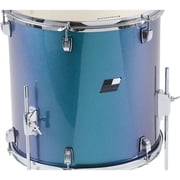طقم طبول كامل من 5 قطع من Ludwig BackBeat مع أدوات معدنية وصنج - Pacific Mist