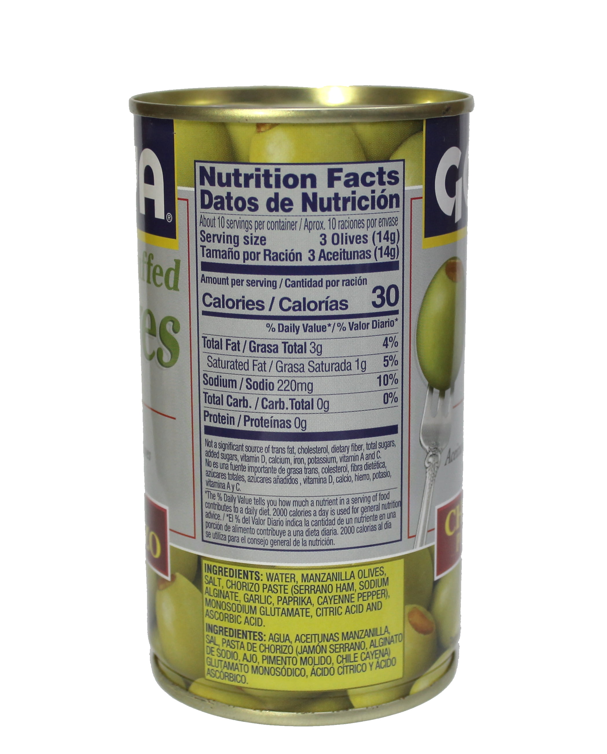 Goya Stuffed Spanish Olives with Spicy Chorizo, 5.25 oz