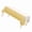 Gold, variant on ANXPTIME Extra Long Water Resistant Party Tablecloth With Contemporary Fade Designs