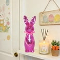 thumbnail image 5 of Mirror Rabbits Decorative Ornaments, Festive Tabletop Decor for Easter, Glittering Home Decor for Mantel or Shelf Display, 5 of 6
