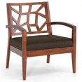 thumbnail image 1 of Atlin Designs Chaise d'Appoint en Tissu en Marron, 1 of 1