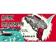 thumbnail image 2 of Retrogun 24x14 Gold Ornate Wood Framed with Double Matting Museum Art Print Titled - Atomic Disintegrator, 2 of 4