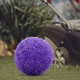 thumbnail image 6 of LHNFT 1pc Artificial Plant Ball with Flowers, Boxwood Topiary Plant Balls Decorative Balls for Backyard, Balcony, Garden, Wedding and Home Decor, 6 of 7