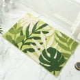 thumbnail image 4 of Elainilye Multicolor Leaf Plant Bathroom Mat, Non-Slip Absorbent Floor Rug 16x23.6in, Soft Polyester Door Mat for Bedroom, Dorm, Nursery, 4 of 6