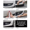 thumbnail image 3 of Embellecedor de parachoques, protector de borde, protectores de carrocería trasera de coche antiarañazos, embellecedor (blanco) Tmvgtek Accesorios para autos y motos, 3 of 4