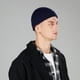 thumbnail image 3 of Gorro de pescador corto de punto de lana Sinhoon para hombre y mujer, gorro cálido de invierno (azul marino), 3 of 6