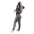 thumbnail image 2 of Womens 2 Pcs Athleisure Sports Wear Tracksuit Hoodie Pants Set, 2 of 4