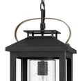 thumbnail image 2 of 1 Light Medium Outdoor Hanging Lantern in Traditional-Coastal Style 9.5 inches Wide By 21.5 inches High-Black Finish-Incandescent Lamping Type-E26, 2 of 3