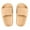 Beige, variant on PULLIMORE Unisex Super Soft Anti-Slip Casual Slippers, 4cm Black, Women 5-6/Men 4-4.5