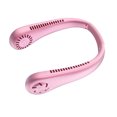 thumbnail image 3 of Abanico De Cuello Pequeño Mini ventilador deportivo sin aspas con carga USB de 1200 mAh para exteriores (rosa), 3 of 6