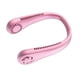 thumbnail image 3 of Abanico De Cuello Pequeño Mini ventilador deportivo sin aspas con carga USB de 1200 mAh para exteriores (rosa), 3 of 6