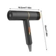 Wozhuob HighPower, LowRadiation Electric Hair Dryer with Ionic
