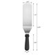 thumbnail image 2 of Volteador/Espátula para Parrilla New Star Foodservice 36190 37 cm Negro, 2 of 9