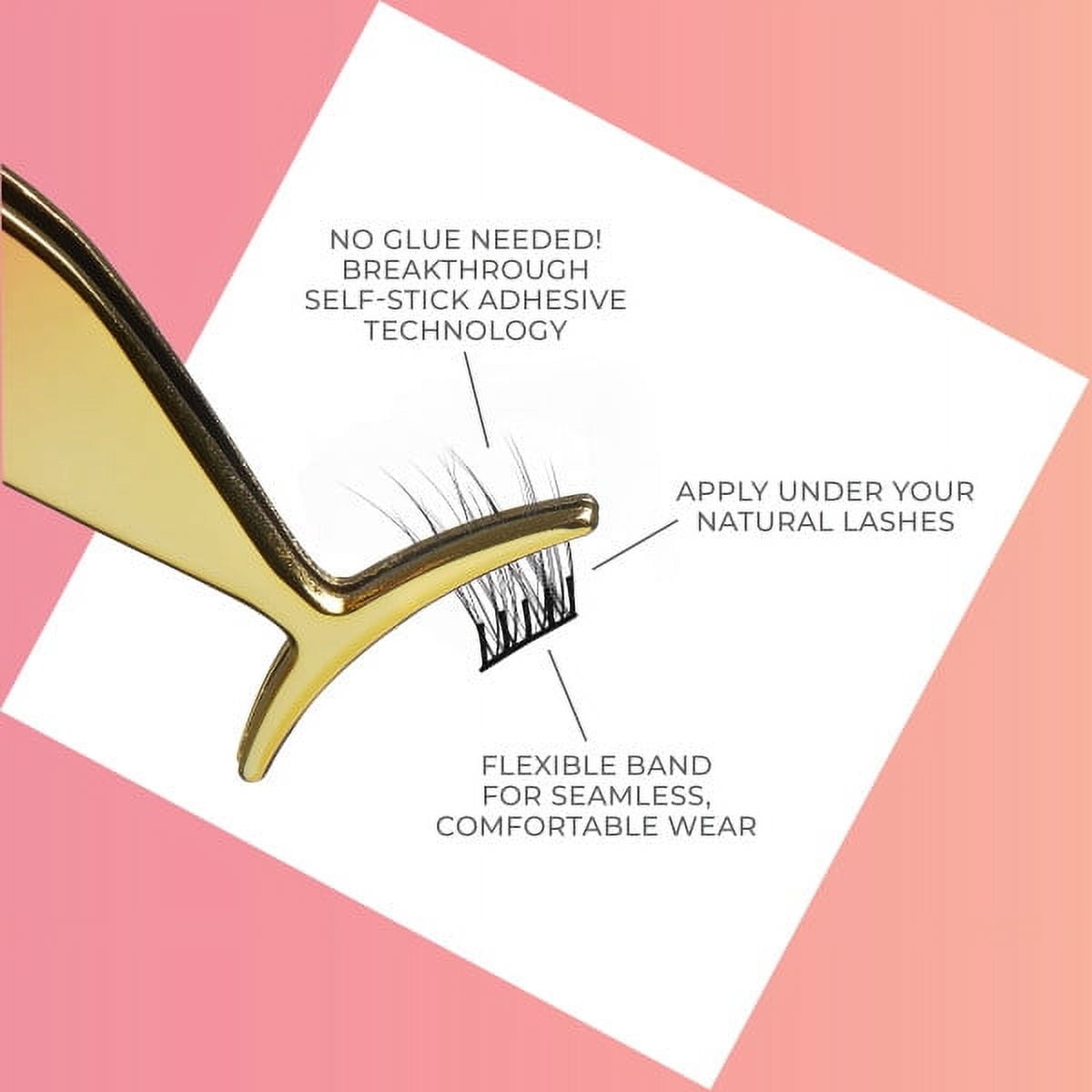 imPRESS Press-On Falsies 3-Pack Natural - 90 Clusters