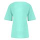 thumbnail image 4 of ICHUANYI Clearance Women's Short Sleeved Casual Plus Size Round Neck Flower Printed Loose Button Cotton Linen Top(Sky Blue, XXL) ICHUANYI WER2023080802811, 4 of 5