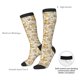 thumbnail image 4 of Balery Hippie Bee Honeycomb Calcetines novedosos Calcetines deportivos Calcetines hasta la rodilla Calcetines de algodón Calcetines originales y geniales, 4 of 6