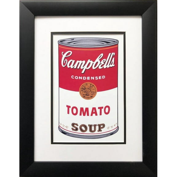 Andy Warhol "Campbell's Soup I: Tomato '68" CUSTOM FRAMED Pop Art Generic