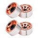 thumbnail image 3 of Cubo de rueda de coche RC NikouMX 4 piezas de metal para Accesorios RC, 3 of 8
