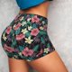 thumbnail image 4 of Fotbe Green Tropical Leaves Shorts Sin Costuras – Shorts Deportivos de Cintura Alta para Mujer, Elásticos para Gimnasio, Yoga, Running o Ciclismo-Medium, 4 of 8