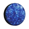 thumbnail image 1 of Fotbe Blurred Star Snow Christmas Funda de Llanta de Repuesto con Estampado, Engrosada, Ajuste Universal para Jeep, Remolque, RV, SUV, Camión-15 inch, 1 of 6