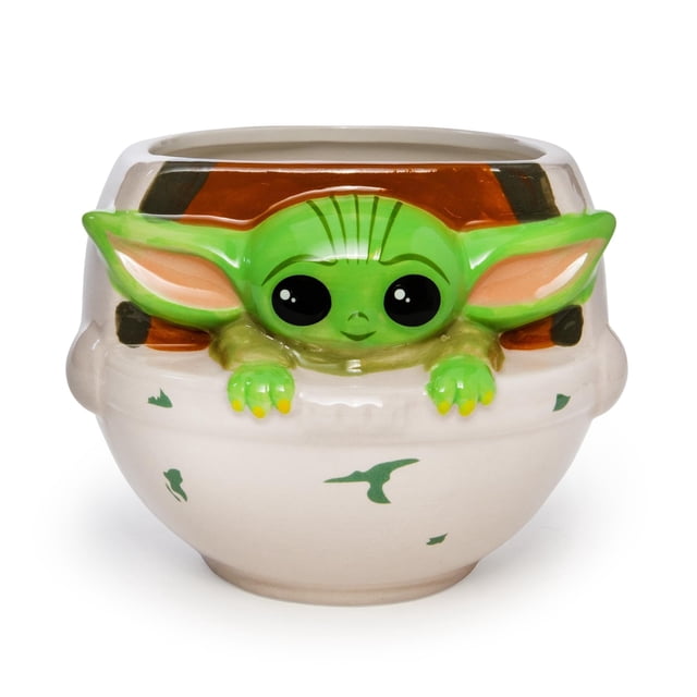 Taza plateada Buffalo Star Wars The Mandalorian Child 600 ml