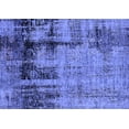 thumbnail image 1 of Ahgly Company Machine Washable Indoor Rectangle Oriental Blue Industrial Area Rugs, 2' x 4', 1 of 4