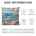 thumbnail image 5 of Summer Decor Throw Pillow Covers Theme Pink Bicycle on The with Decorative Pillow Cases Cushion Covers Home Pillowcases, 5 of 5