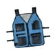 thumbnail image 2 of Chaleco de electricista con múltiples bolsillos, multifuncional, de tela Oxford, impermeable, para carpinteros, trabajadores de construcción y, 2 of 8