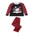 thumbnail image 4 of Pyjama de Noël pour la Famille Pjs de Noël Correspondant Ensembles à Carreaux Rouges Christma Pyjama Famille de Vacances de Noël Ensemble de Vêtements de Nuit, 4 of 10