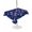 Navy, White, Red, variant on Outdoor Tablecloth with Umbrella Hole for Patio/Picnic/Party/Camping, Independence Day Waterproof Table Cloth Rectangle Table Cover Washable, Red Blue Stars 250 Years Anniversary (60"x 102")