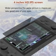 thumbnail image 2 of Moyic Consola de juegos recargable inalámbrica de 4,0 pulgadas para niños, consola de juegos portátil compatible con Bluetooth, equipo de Almacenamiento y organización del hogar Negro 128GB, 2 of 6
