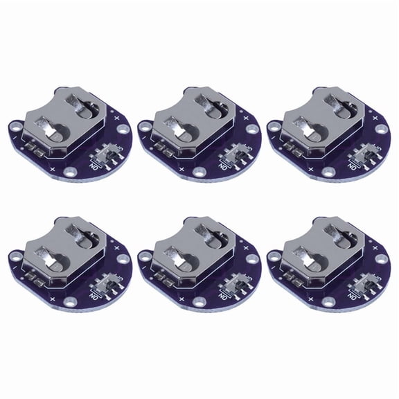 12 X Coin Cell Battery Holder for CR2032 - with Switch (12 Pcs)