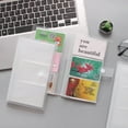 thumbnail image 3 of RENACLIPY Large Capacity Transparent Photo Album for Organizing Pictures and Tickets Stylish Design, 3 of 8