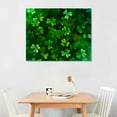 thumbnail image 3 of ARISTURING St. Patrick's Day Wall Art Prints Lucky Shamrock Clover Gnome Rainbow Canvas Print Watercolor Green Irish Painting Wall Decor for Home Gallery Living Room Bedroom,Colorful,Print, 3 of 5