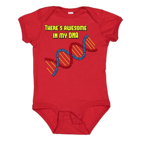 

Inktastic Awesome DNA Gift Baby Boy or Baby Girl Bodysuit