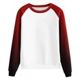 thumbnail image 4 of Vedolay Women's Tops Hoodies for Women Oversized Half Zip Sweatshirt Crewneck Long Sleeve Pullover Hoodie Clothes,White L, 4 of 5