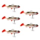 thumbnail image 2 of 5pc Señuelos Vívidas Cebos Bndos 3D Ojos Atractivo Agarre Captura Grandes Sunnimix Pesca de cebos artificiales, 2 of 8