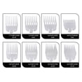 thumbnail image 2 of de Peines Guía para Cortadora de Cabello de 8 Piezas, Piezas de Repuesto, Peines de Límite, Protectores de cabellero, Accesorios, de H shamjiam  Peine guía para cortapelos, 2 of 7